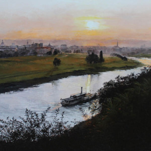 View to the Elbe (Sold)
