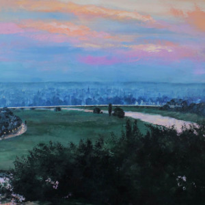 Dresden in the evening (Sold)